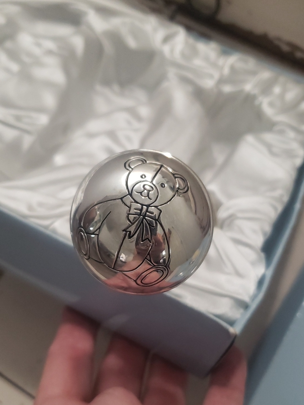 Baby Collection Silver Rattle Set - Picture 4 of 6